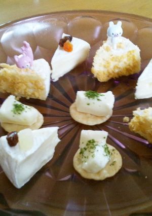 簡単おつまみ３種チーズ♪-レシピのメイン写真