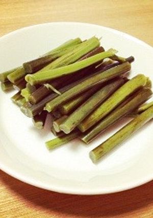 わらび*そのまま→一夜漬け→ナムル風-レシピのメイン写真