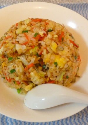パパの小女子チャーハン（Ⅱ）-レシピのメイン写真