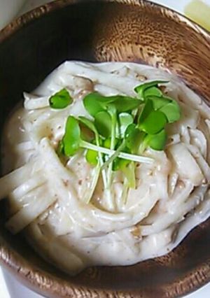ゴマドレ×梅で★簡単大根サラダ-レシピのメイン写真