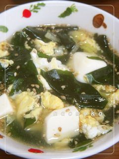 5分で♪中華風わかめスープ♡-レシピのメイン写真