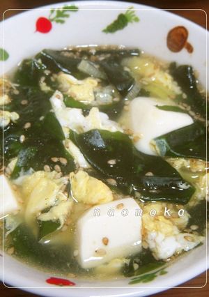5分で♪中華風わかめスープ♡-レシピのメイン写真