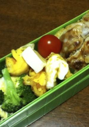 毎日のお弁当4 ブロッコリーのマヨカップ-レシピのメイン写真