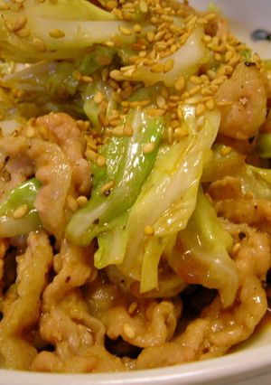 2分で簡単！塩麹豚とキャベツ炒め-レシピのメイン写真