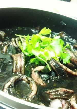 うみんちゅのイカの墨煮☆海の香りバスク風-レシピのメイン写真