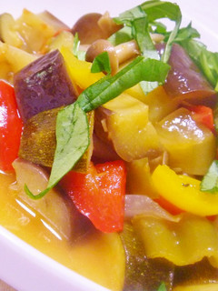 彩り夏野菜のハニーなカポナータ-レシピのメイン写真