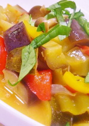 彩り夏野菜のハニーなカポナータ-レシピのメイン写真
