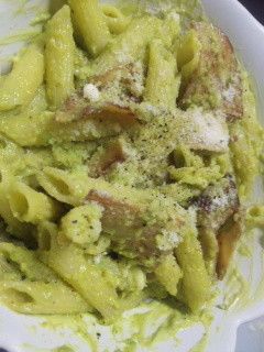 アボカドのグリーンクリームパスタ-レシピのメイン写真