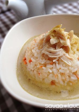 塩麹鶏とバターライスのお茶漬け-レシピのメイン写真