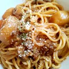 カレーパスタ-レシピのメイン写真