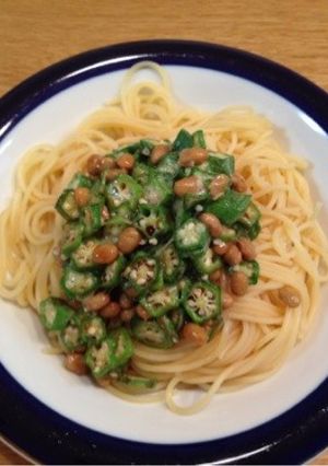 ネバネバ冷製パスタ-レシピのメイン写真