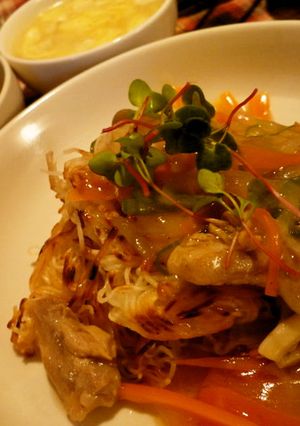 簡単〜あんかけ焼きそうめん〜-レシピのメイン写真