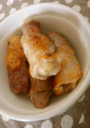 カマンベールチーズの肉巻き-レシピのメイン写真