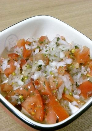 豆腐とトマトのサラダ-レシピのメイン写真