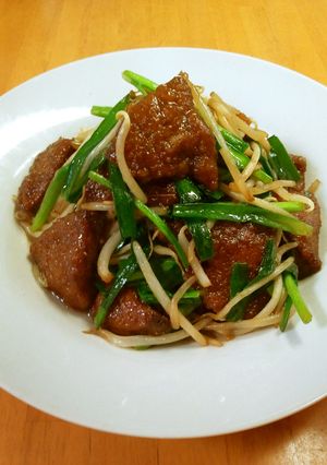 レバニラ炒め-レシピのメイン写真