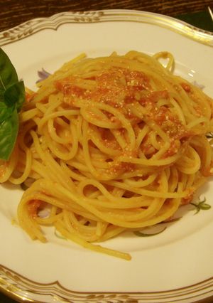 トマトとクリームチーズのパスタ-レシピのメイン写真