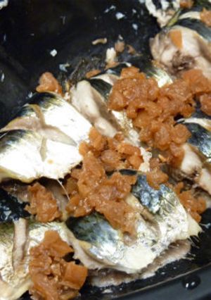 レンジで2分半♪小いわしの梅干し煮-レシピのメイン写真