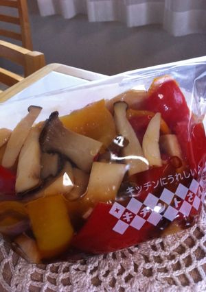 味ポンで!お手軽パプリカマリネ☆-レシピのメイン写真