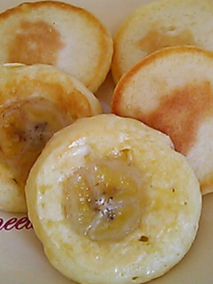 離乳食にも♪バナナホットケーキ-レシピのメイン写真
