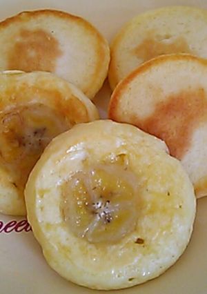 離乳食にも♪バナナホットケーキ-レシピのメイン写真