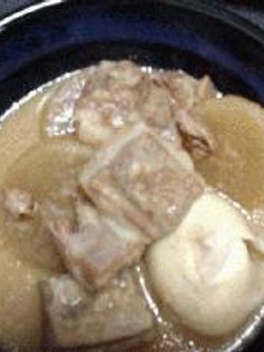 豚バラと大根のみそ煮-レシピのメイン写真