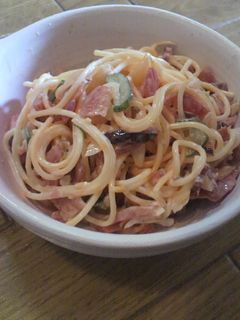 カレー後に!福神漬とらっきょのスパサラ♪-レシピのメイン写真