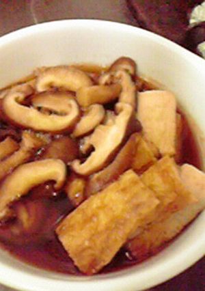 簡単美味しい☆ちくわと椎茸の旨煮♪-レシピのメイン写真