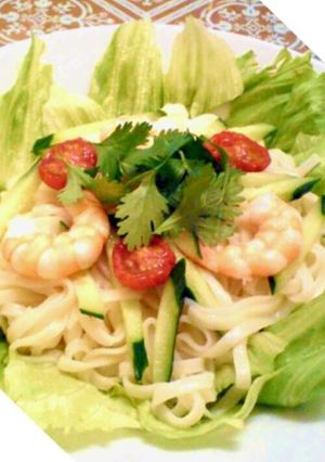 サラダうどん~タイの香り~-レシピのメイン写真