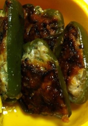 ピーマンの肉詰め ヘルシータイプ-レシピのメイン写真