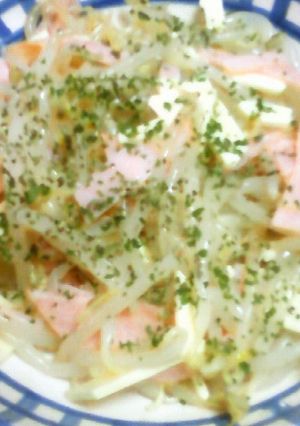 もやしチーズハムの風味なめらかコーン和え-レシピのメイン写真