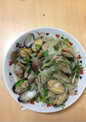 あさりのイタリアン風酒蒸し-レシピのメイン写真