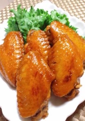 お酢deふんわり☆手羽先の照り焼き♪-レシピのメイン写真