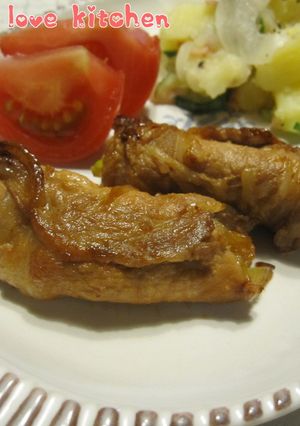 味付けはお醤油だけ♪豚薄切り肉のネギ巻き-レシピのメイン写真