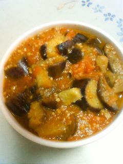 夏野菜で!簡単ナスとトマト炒め煮-レシピのメイン写真