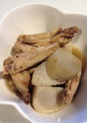 鶏手羽と里芋の煮もの^^-レシピのメイン写真