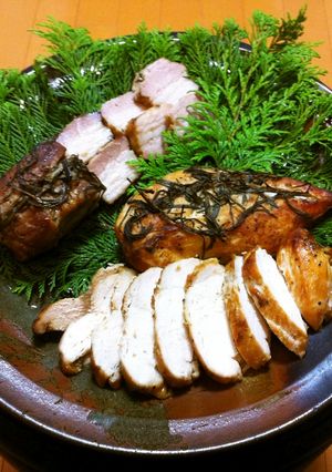 ローストチキン＆豚バラ★ローズマリー仕立-レシピのメイン写真