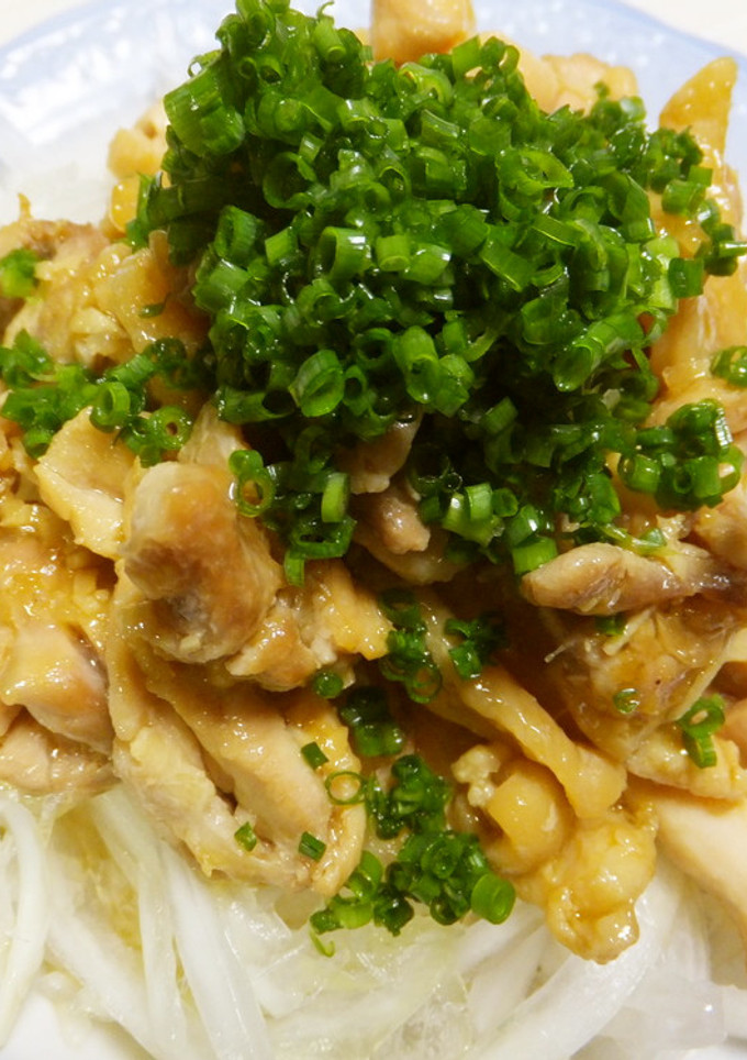 鶏の生姜焼き新玉ねぎのサラダ-レシピのメイン写真