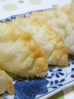 ポパイより強く!?(餃子の皮で包み揚げ)-レシピのメイン写真