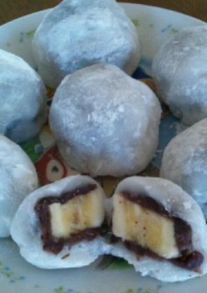 和菓子大好き バナナ大福-レシピのメイン写真