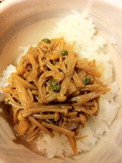 エノキでお手製なめたけ:山椒味も(^^)-レシピのメイン写真