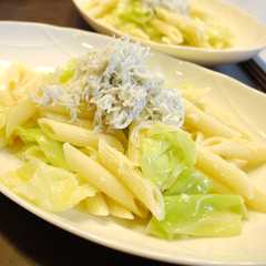 รูปของ ☆釜揚げしらすときゃべつのパスタ☆