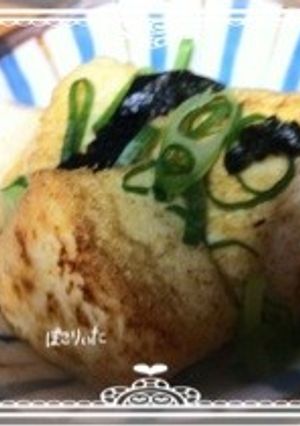 揚げ出し豆腐☆ネギとのりで仕上げ-レシピのメイン写真