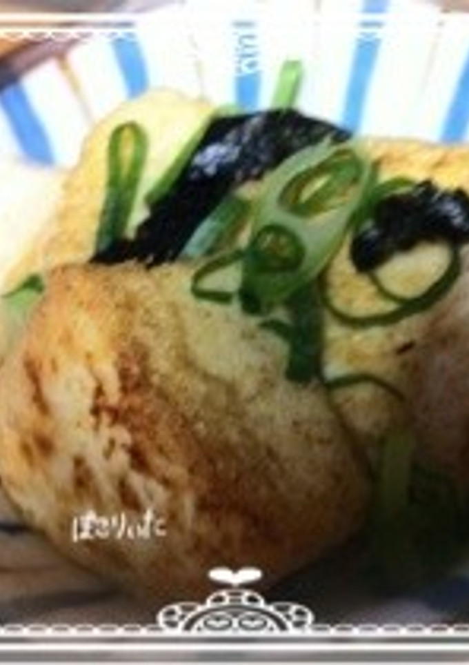 揚げ出し豆腐☆ネギとのりで仕上げ-レシピのメイン写真