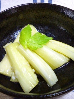 コク美味♪セロリ塩麹マリネ-レシピのメイン写真