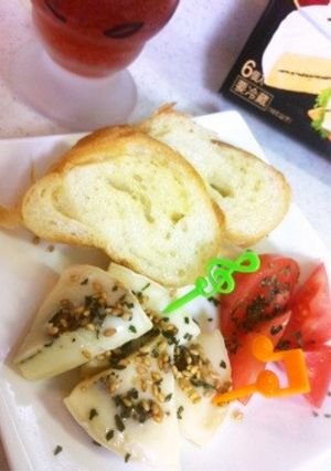 切れてるからすぐ飲めちゃうおつまみチーズ-レシピのメイン写真