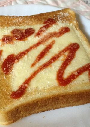 Wチーズトースト-レシピのメイン写真