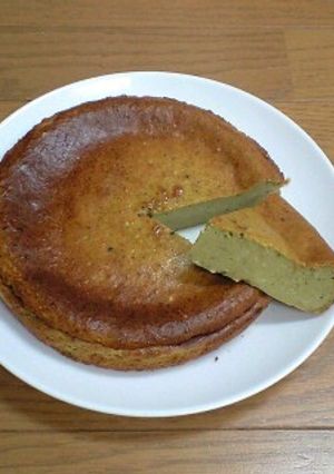 まっちゃのベイクドチーズケーキ♪-レシピのメイン写真