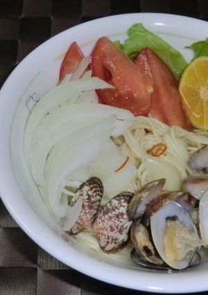 ピリ唐タイ風そうめん-レシピのメイン写真