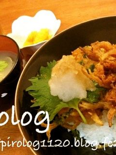 三食かき揚げ丼だどーん★-レシピのメイン写真