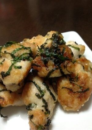 大葉が香る☆鶏胸肉の揚げ焼き〜♪-レシピのメイン写真